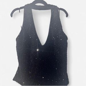 Vici Shimmering Black Pants